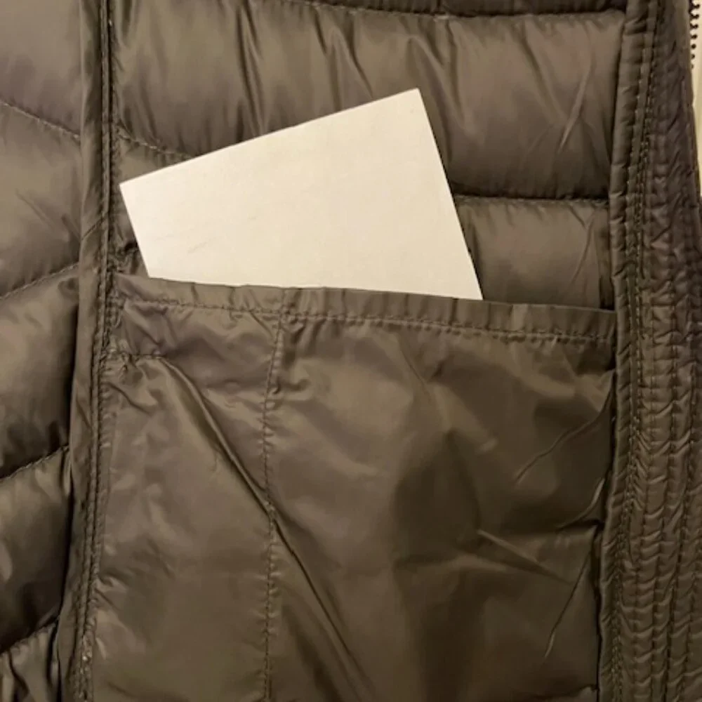 Michael Kors Knee Length Light Weight Puffer Coat - Picture 8 of 9